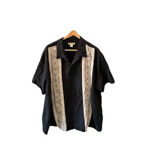 ISLAND PASSPORT Men’s Hawaiian Shirt, size 4XL